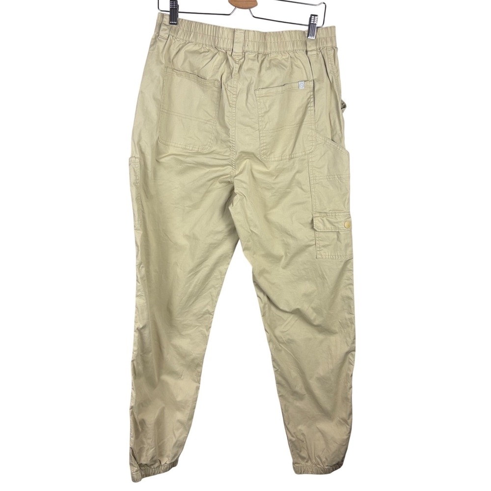Urban Outfitters Standard Cloth Mens Technical Cargo Carpenter Pants Khaki - Picture 8 of 9